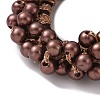 ABS Imitation Bead Wrapped Elastic Hair Accessories LS-OHAR-PW0007-49J-3