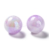 Two Tone Opaque Acrylic Beads LS-SACR-P024-01B-W05-2