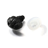 Plastic Craft Safety Screw Dog Noses DOLL-WH0001-02-2