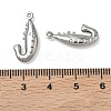 304 Stainless Steel Pendants STAS-P433-14E-P-3