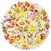 50Pcs Cartoon Leaf Paper Sticker STIC-C012-12-1