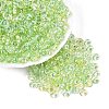 Transparent Colours Glass Seed Beads SEED-Q042-01A-A09-1