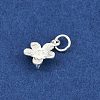 925 Sterling Silver Flower Charms LS-STER-K183-12S-2