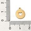 304 Stainless Steel Enamel Charms STAS-B074-03G-02-3