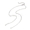 2.5MM 304 Stainless Steel Paperclip Chain Necklace Making AJEW-JB01496-01-1