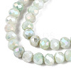 Ombre Effect Dyed Glass Beads Strands GLAA-C023-02-C22-3
