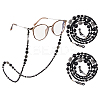 2Pcs Eyeglasses Chains HJEW-FH00154-1