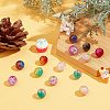 Round Transparent Crackle Glass Beads CCG-X0006-10mm-B-3