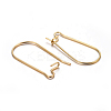 304 Stainless Steel Hoop Earring Findings STAS-P223-01G-01-2