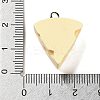 Opaque Resin Pendants RESI-R445-02B-3