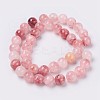 Natural Colorful Green Jade Beads Strands X-G-G757-02-10mm-2