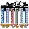 Fashion Wood Medal Hanger Holder ODIS-WH0041-014-1
