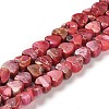 Synthetic Regalite/Imperial Jasper/Sea Sediment Jasper Beads Strands G-F765-D07-01-1