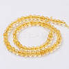 Citrine Beads Strands X-G-C076-6mm-6A-2