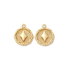 Brass Charms KK-D388-11G-1