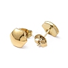 Ion Plating(IP) 304 Stainless Steel Hexagon Stud Earrings for Women EJEW-I285-04A-G-2
