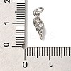 Rack Plating Brass Micro Pave Cubic Zirconia Charms KK-I720-56P-3