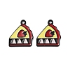 Alloy Enamel Pendants FIND-O003-04EB-1
