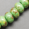 Handmade Porcelain European Beads X-OPDL-Q099-6-2