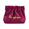 Velvet Spring Snap Closure Change Purse LS-ABAG-P009-A02-1