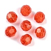 Transparent Acrylic Beads OACR-Q015-02G-1
