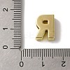 Brass Micro Pave Cubic Zirconia Beads KK-H487-25G-18-3