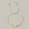 Imitation Pearl Charm Bracelets SI5748-12-1