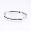 304 Stainless Steel Bangles BJEW-P223-20P-2
