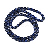 Imitation Tiger Eye Glass Beads Strands X-GLAA-H040-02A-2
