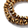 Electroplate Glass Bead Strands EGLA-R042-6mm-03-2