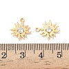 Brass Micro Pave Cubic Zirconia Pendants KK-Z136-43A-G-3
