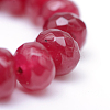Natural White Jade Bead Strands X-G-R343-2x4-07-4