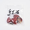 Natural Picture Jasper Heart Pendants G-H073-03P-05-4