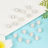 Czech Glass Rhinestones Beads LS-RB-E482-8mm-001-5