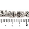 Rectangle Tibetan Style Alloy Beads Strands X-TIBEB-O007-51-NR-4