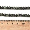Natural Seraphinite Beads Strands G-K376-E06-4x6mm-5