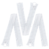 3Pcs Polyester Zippers for Garment Accessories DIY-BC0015-73A-1