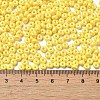Baking Paint Luster Glass Seed Beads SEED-B001-04A-06-4