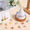 24Pcs 6 Colors Opaque Resin Imitation Food Pendants RESI-SC0002-85-4