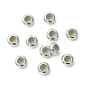 SHEGRACE Rondelle Brass Beads XGRPCU313-244P-2