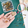 108Pcs 18 Styles Brass Ice Pick Pinch Bails KK-PH0011-18-3