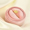 Sun 304 Stainless Steel Open Cuff Rings for Women LS-RJEW-G338-13G-3