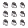 Tarnish Resistant 304 Stainless Steel Snap on Bails STAS-R065-34-1