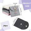 20Pcs 4 Colors Square Velvet Jewelry Bags TP-NB0001-56-2