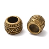 Rondelle Tibetan Style Alloy Beads TIBEB-2562-AB-FF-1