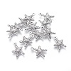 Tibetan Style Alloy Starfish/Sea Stars Charms LS-LF0463Y-NF-2
