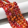 Natural Agate Beads Strands G-NH0001-G10-01-2