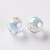 Transparent Acrylic Beads LS-X-TACR-S152-15B-SS2113-2