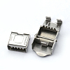Tarnish Resistant 201 Stainless Steel Watch Band Clasps STAS-K173-01C-4