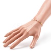 304 Stainless Steel Enamel Link Chains Bracelets BJEW-JB06336-4